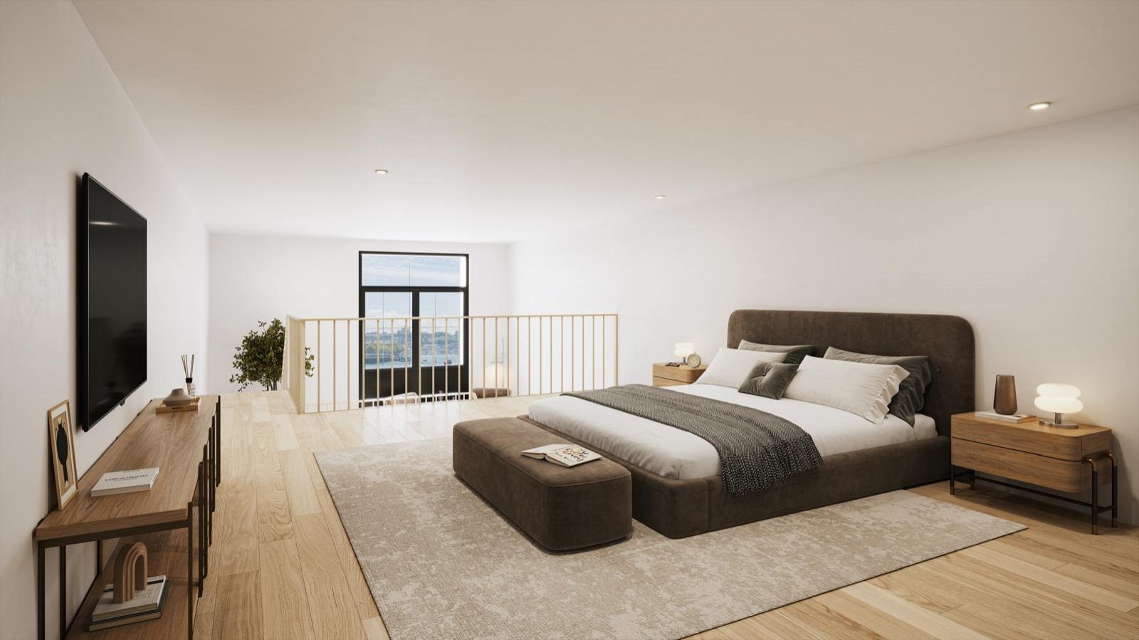 Piso dúplex de 1 dormitorio con vistas al río en venta Gaia, Portugal_353787