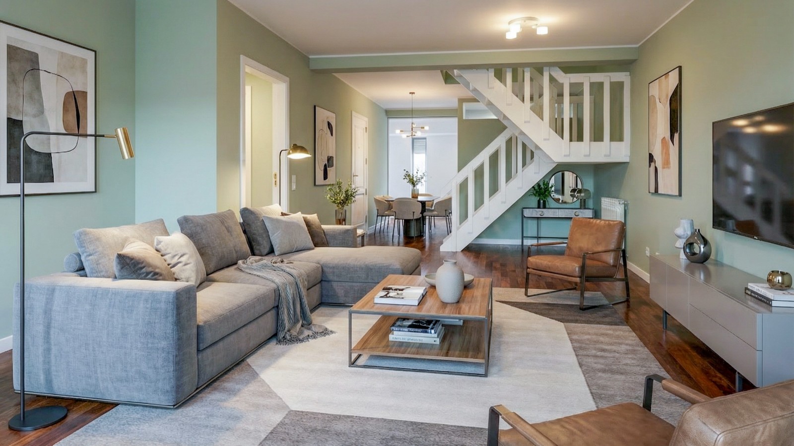 Three bedroom duplex flat with balconies for sale in Porto, Portugal_353956