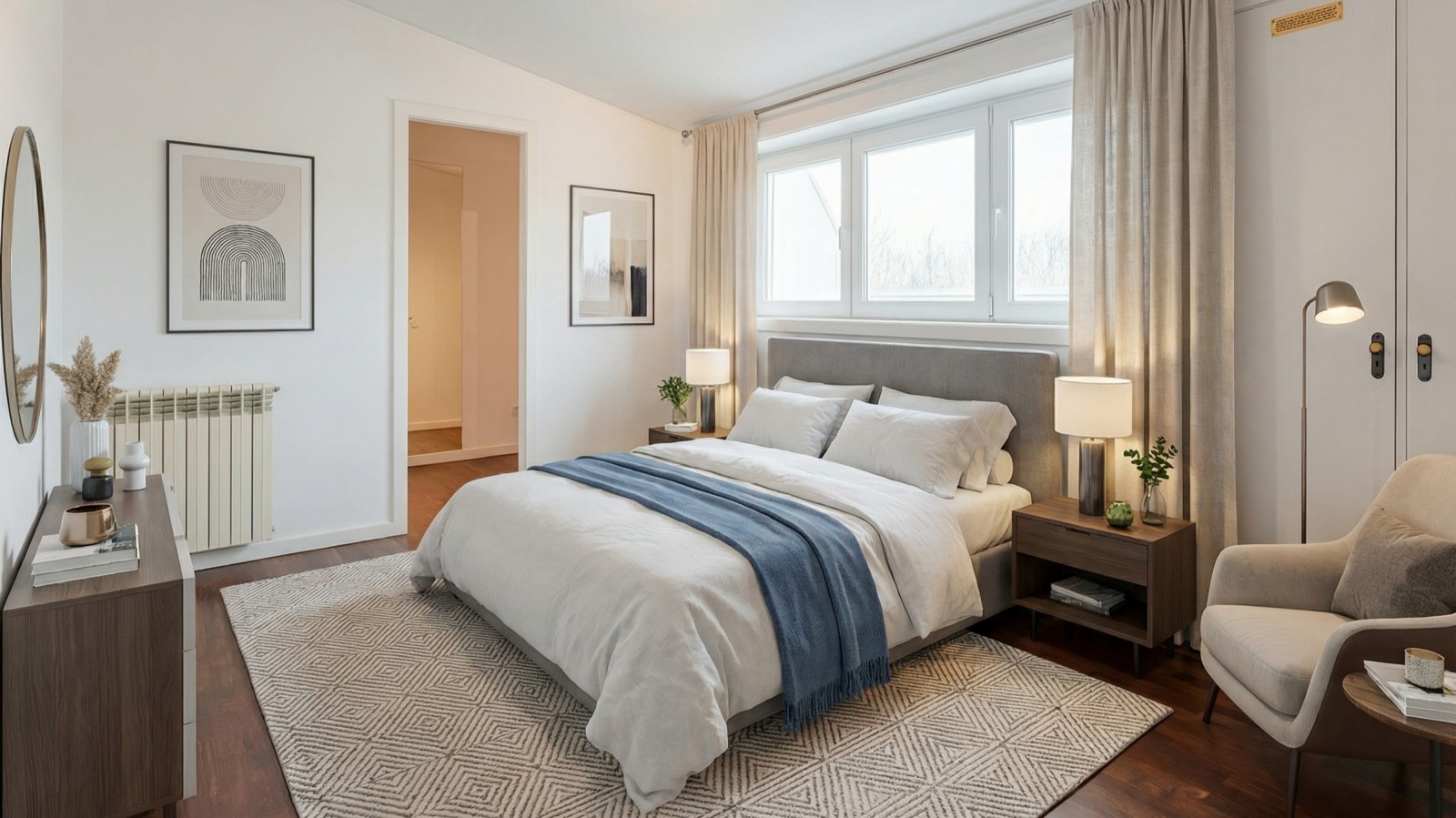 Three bedroom duplex flat with balconies for sale in Porto, Portugal_353960