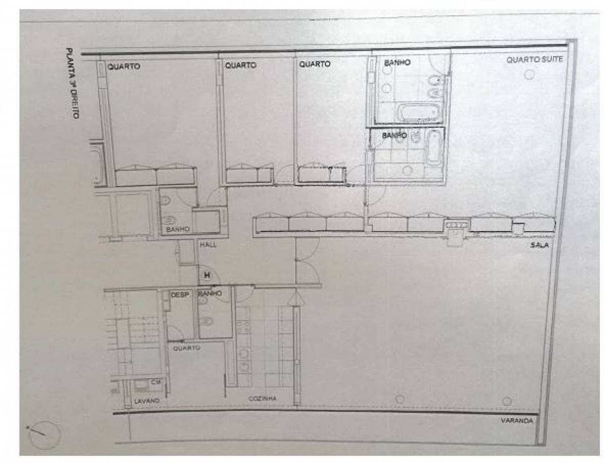 Apartamento T4+1 de luxo para arrendar na Foz do Douro no Porto_354011