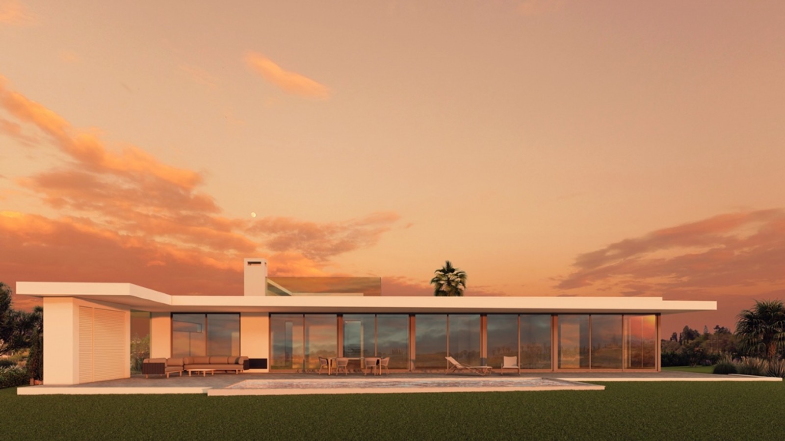 Contemporânea Moradia V5 com piscina à venda em Lagos, Algarve_354786