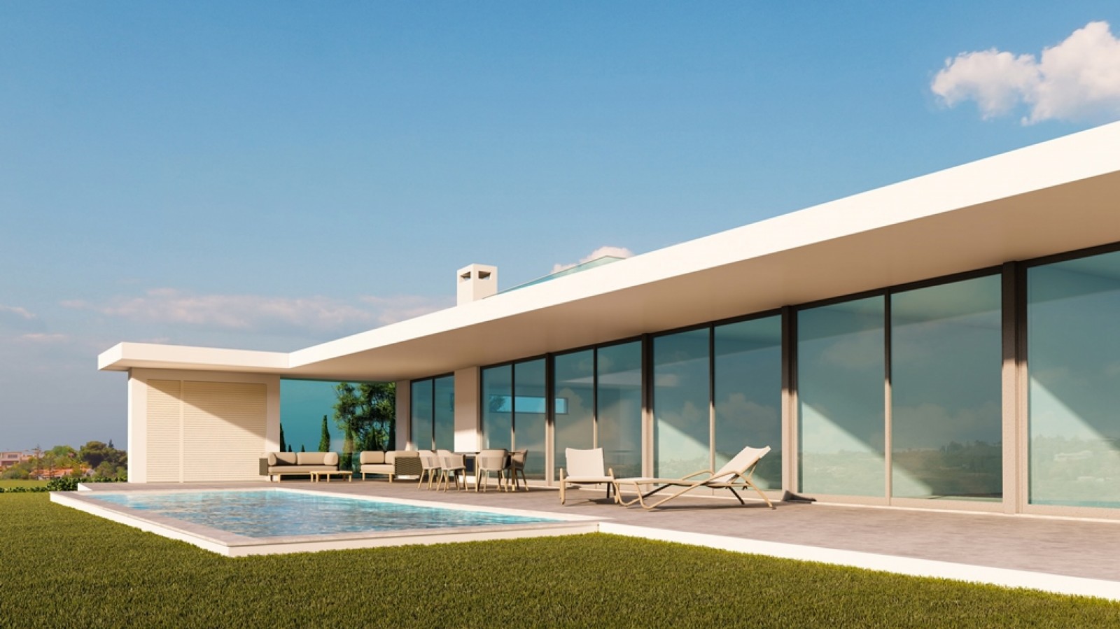Contemporânea Moradia V5 com piscina à venda em Lagos, Algarve_354787