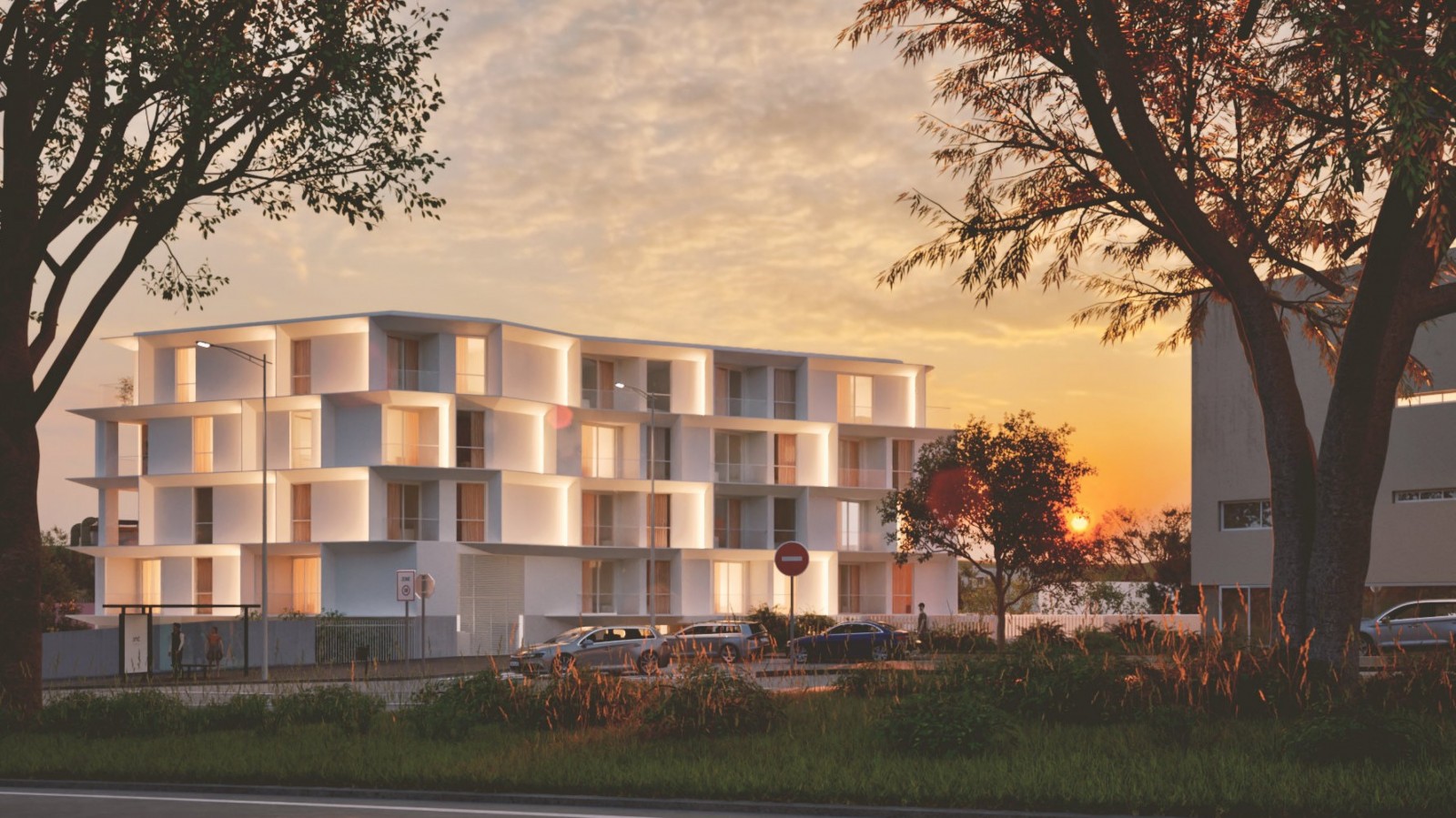 Apartamento T1 novo com terraço para venda no Matosinhos Sea Living, Portugal_356692