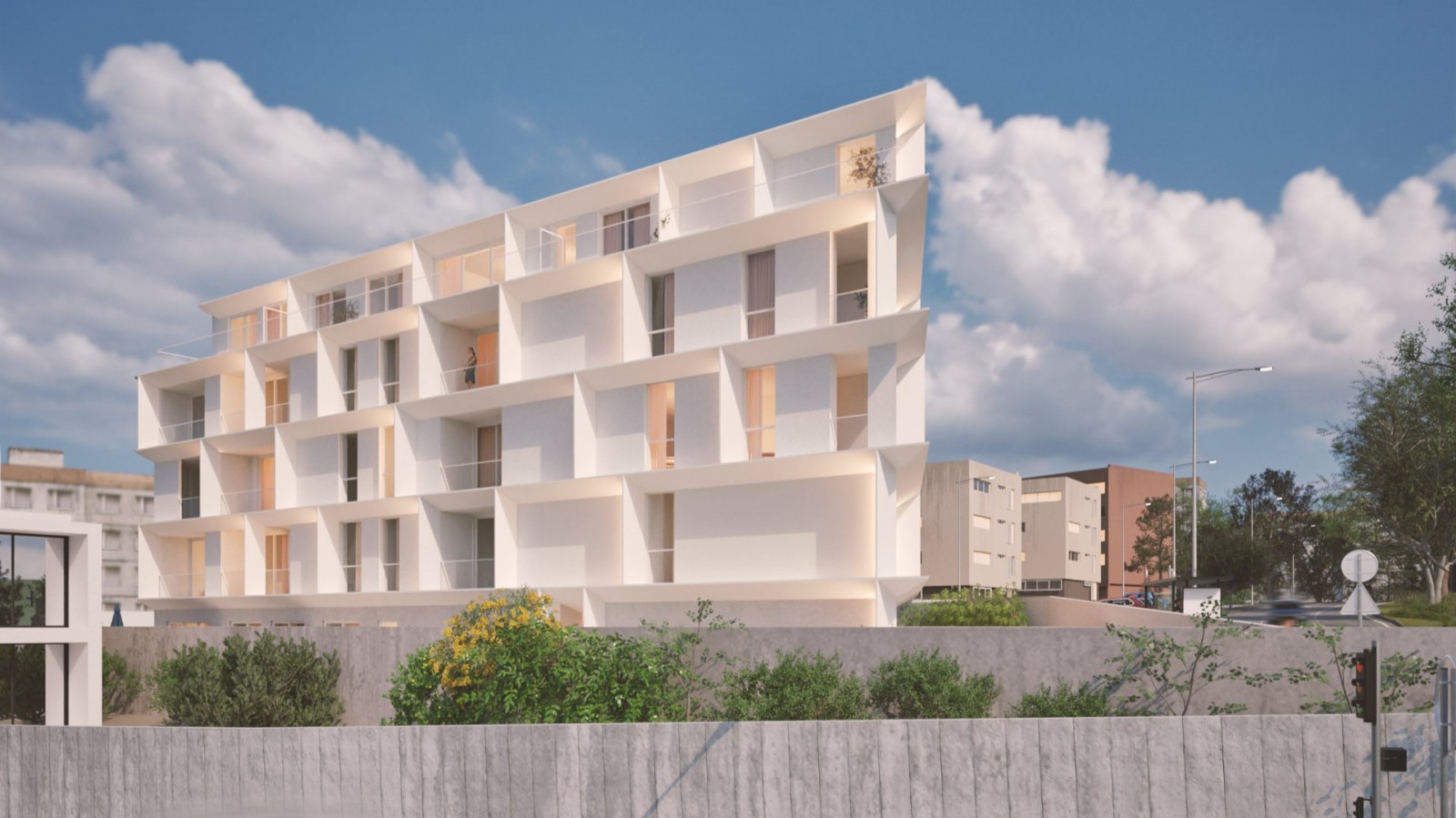 Apartamento T1 novo com terraço para venda no Matosinhos Sea Living, Portugal_356701