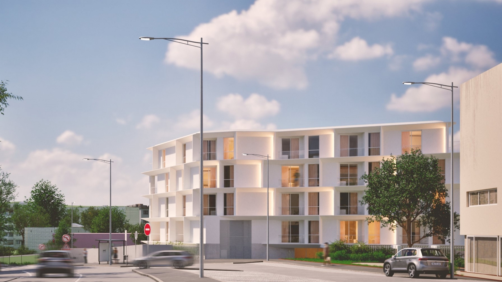 New 1 bedroom apartment with balcony for sale in Matosinhos, Portugal_357009