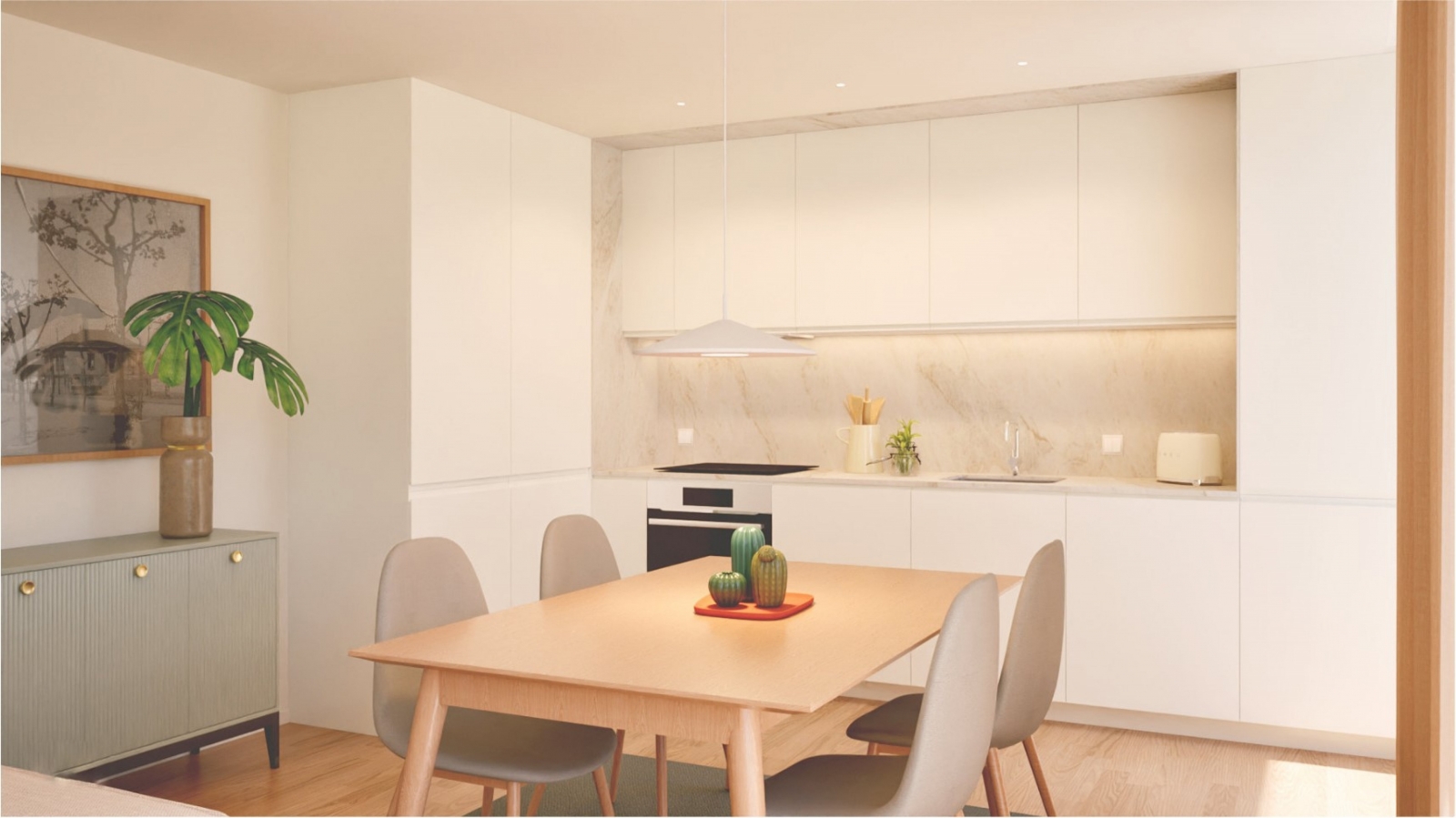 New 1 bedroom apartment with balcony for sale in Matosinhos, Portugal_357014