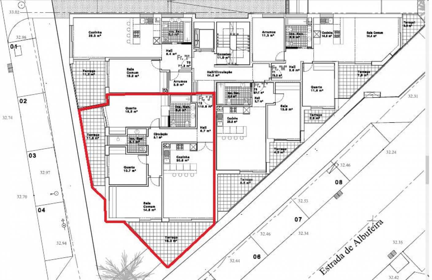 New 2 bedroom apartment, for sale in Olhos de Água, Algarve, Portugal_357243