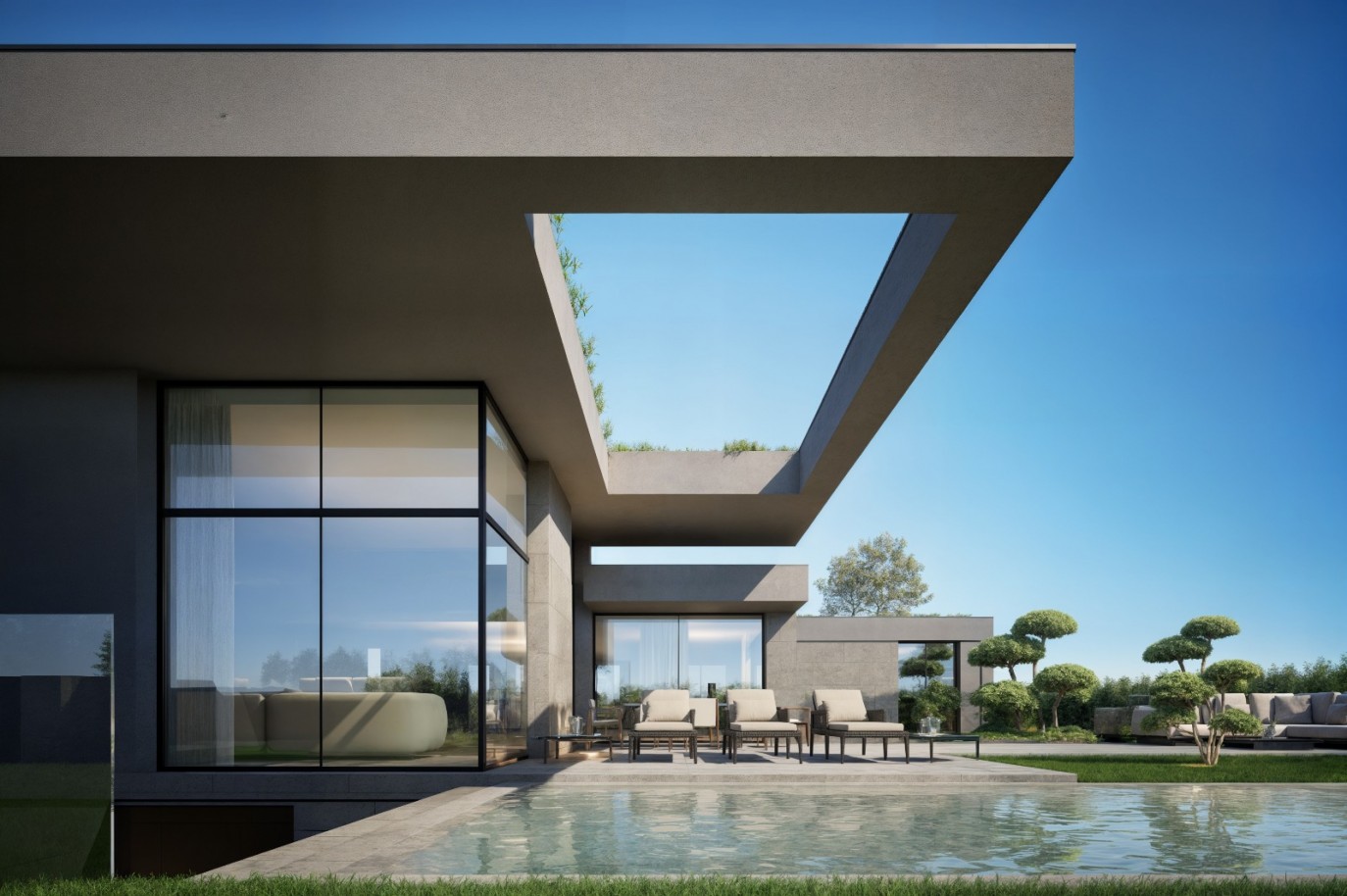 Moradia V4 com piscina e jardim à venda em Leça do Balio_358100