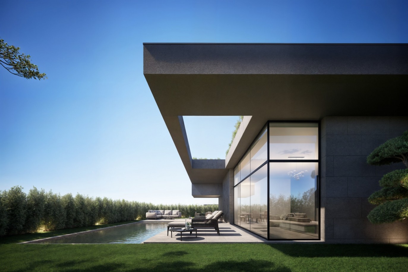 Moradia V4 com piscina e jardim à venda em Leça do Balio_358101