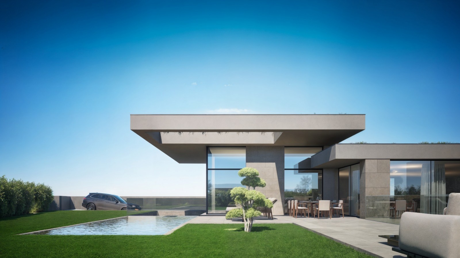 Moradia V4 com piscina e jardim à venda em Leça do Balio_358106