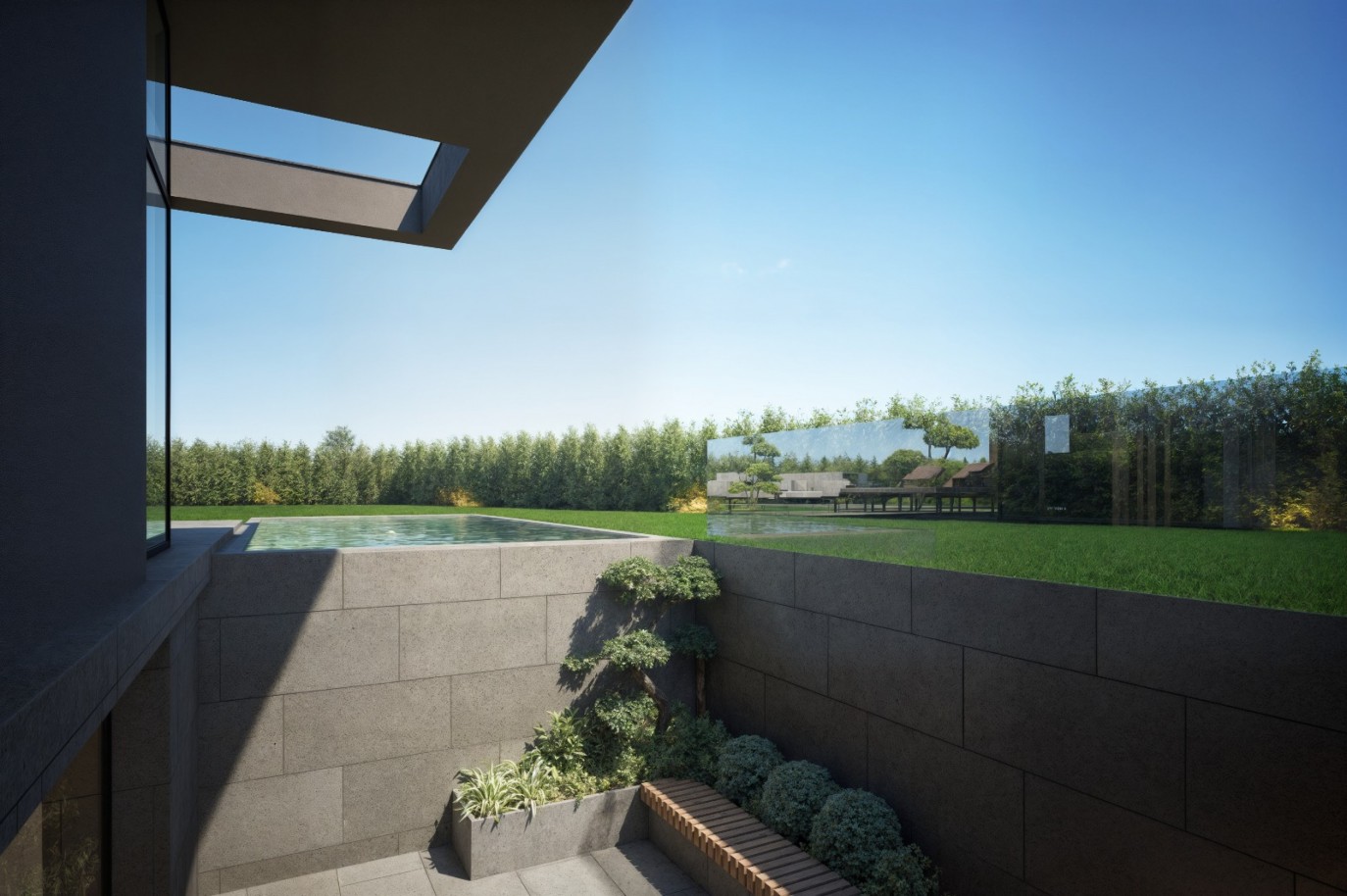 Moradia V4 com piscina e jardim à venda em Leça do Balio_358109