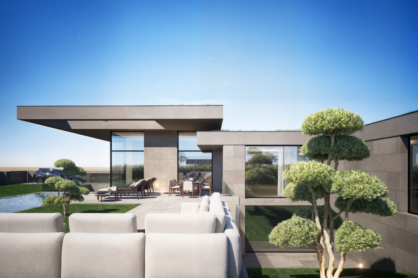 Moradia V4 com piscina e jardim à venda em Leça do Balio_358116