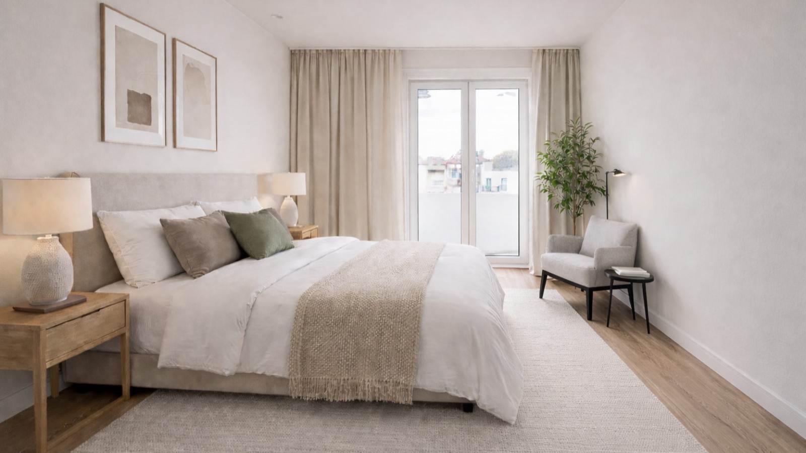 Piso nuevo de 4 dormitorios con balcón en venta en Oporto, Portugal_358125