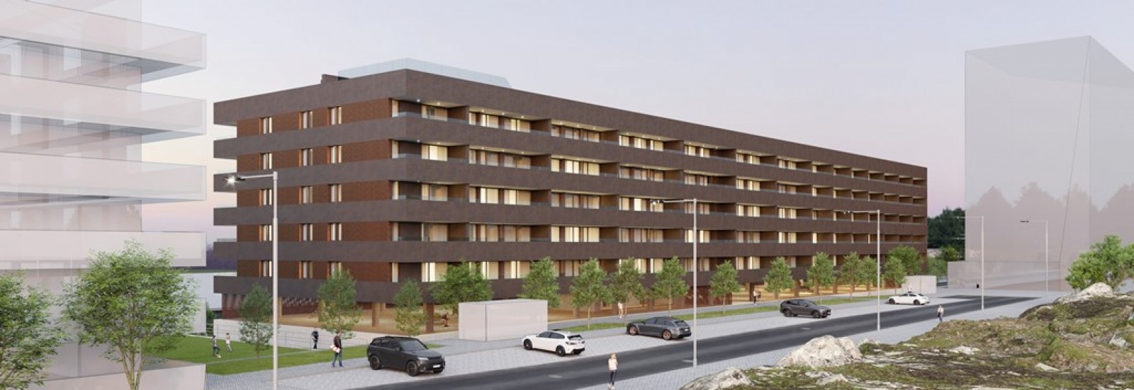 Piso nuevo de 2 dormitorios con piscina y vistas al río Gaia, Portugal_358298