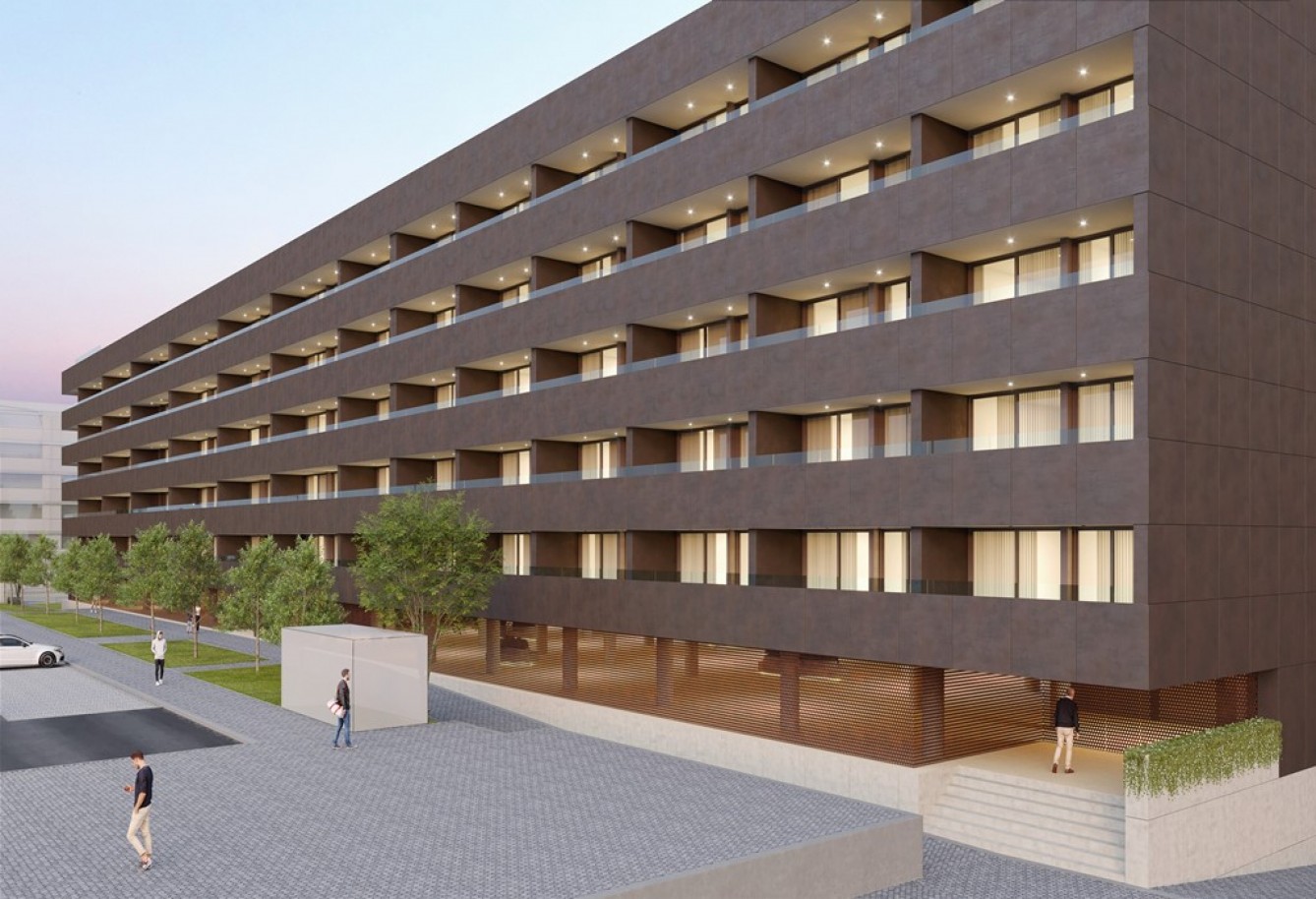 Apartamento T2 novo com piscina e vistas de rio em Vila Nova de Gaia_358338