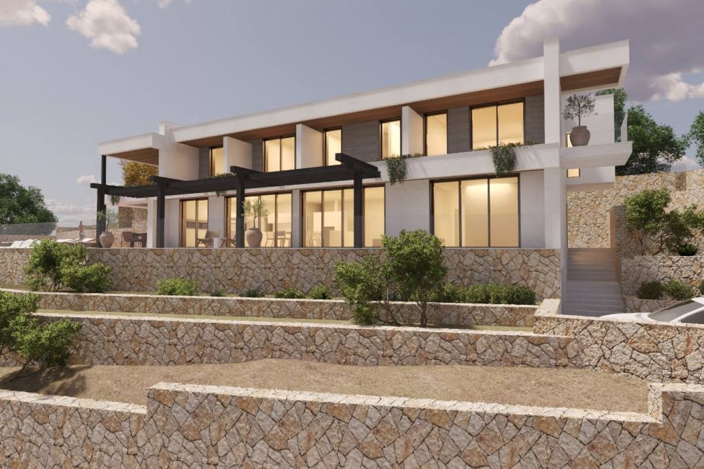 Terreno com projeto aprovado para moradia à venda Boliqueime, Algarve_358380