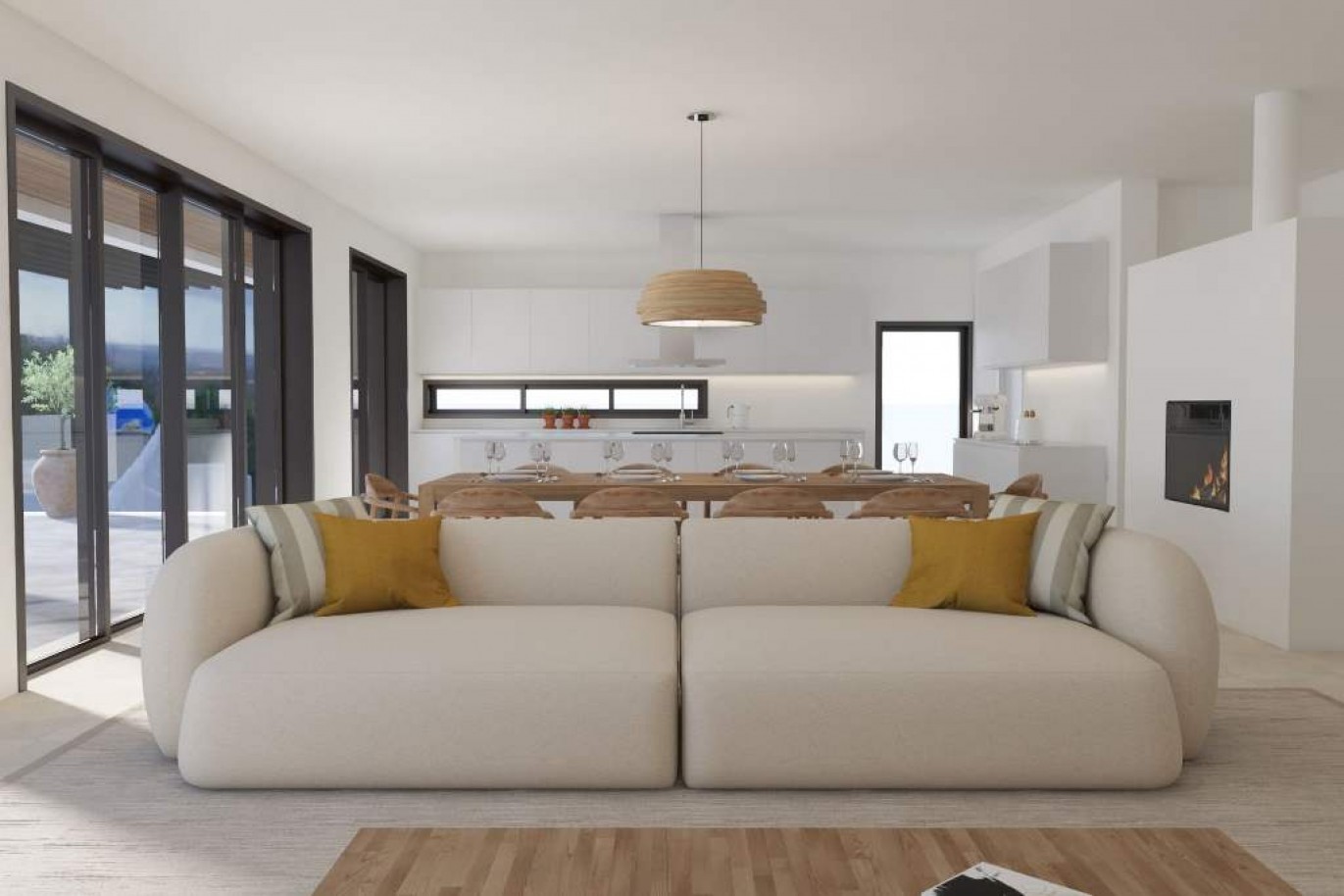 Terreno com projeto aprovado para moradia à venda Boliqueime, Algarve_358381