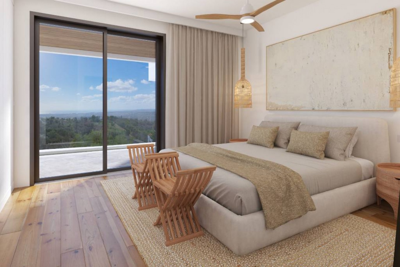 Terreno com projeto aprovado para moradia à venda Boliqueime, Algarve_358384