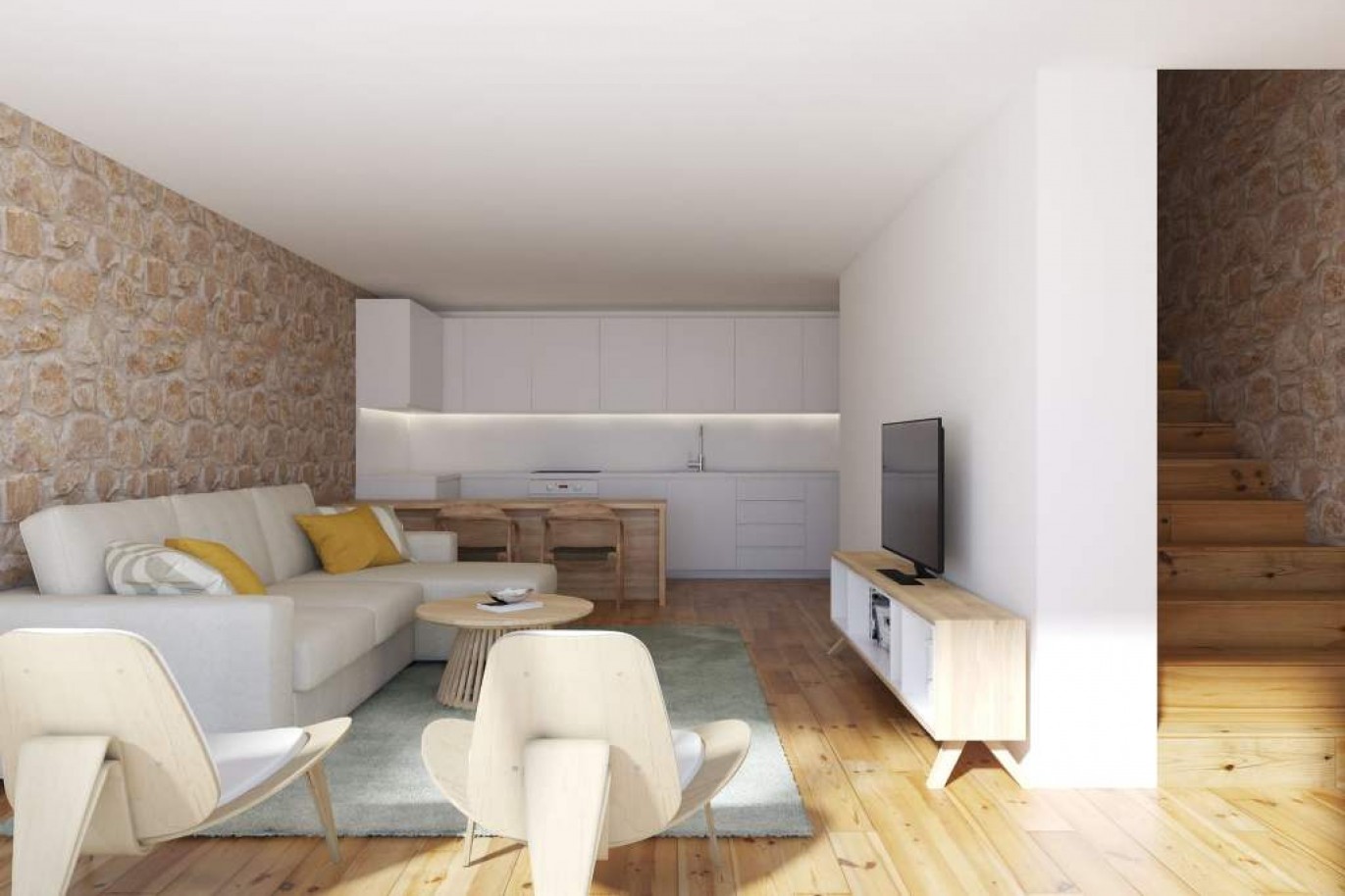 Terreno com projeto aprovado para moradia à venda Boliqueime, Algarve_358385