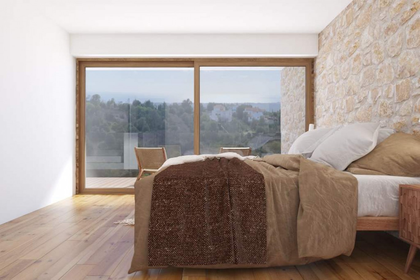 Terreno com projeto aprovado para moradia à venda Boliqueime, Algarve_358392