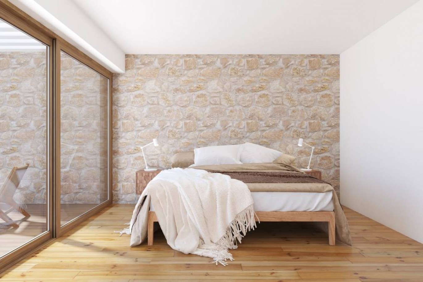 Terreno com projeto aprovado para moradia à venda Boliqueime, Algarve_358393