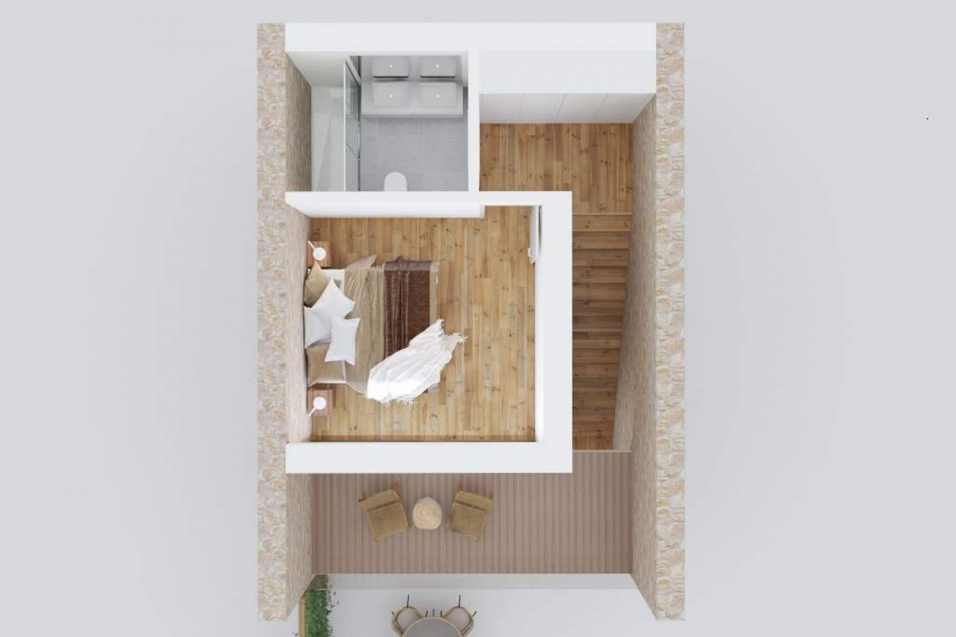 Terreno com projeto aprovado para moradia à venda Boliqueime, Algarve_358395