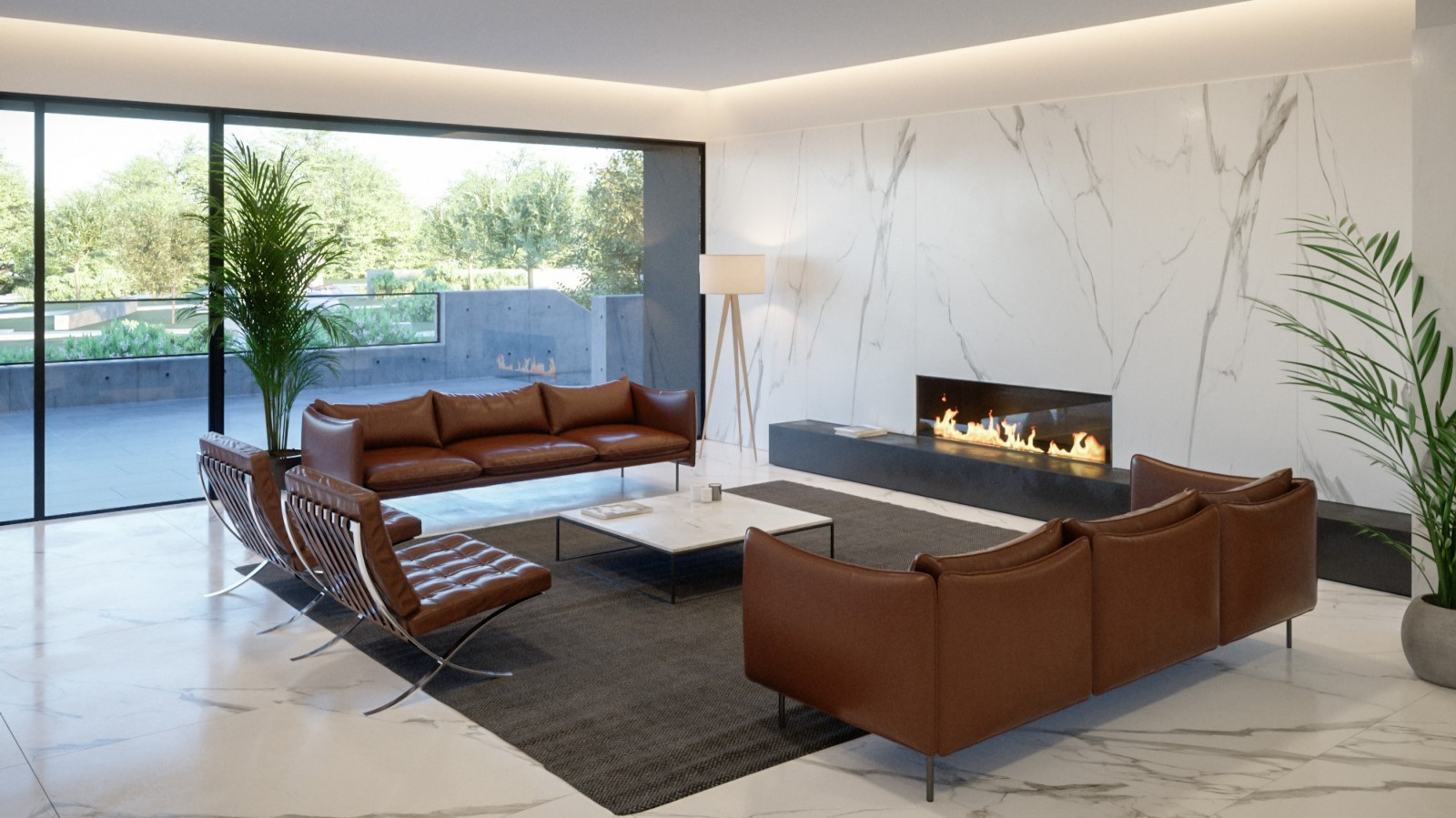 Apartamento T4 com varanda e vistas de mar em Leça da Palmeira_358603