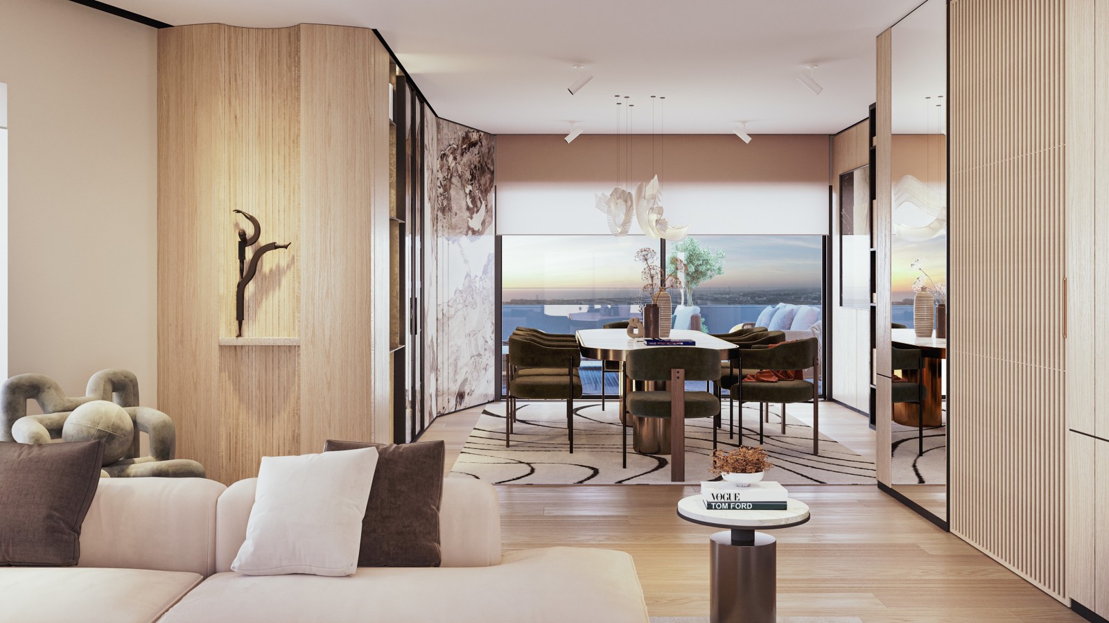 Huge penthouse with terrace, pool and sea view Leça Palmeira, Portugal_358695