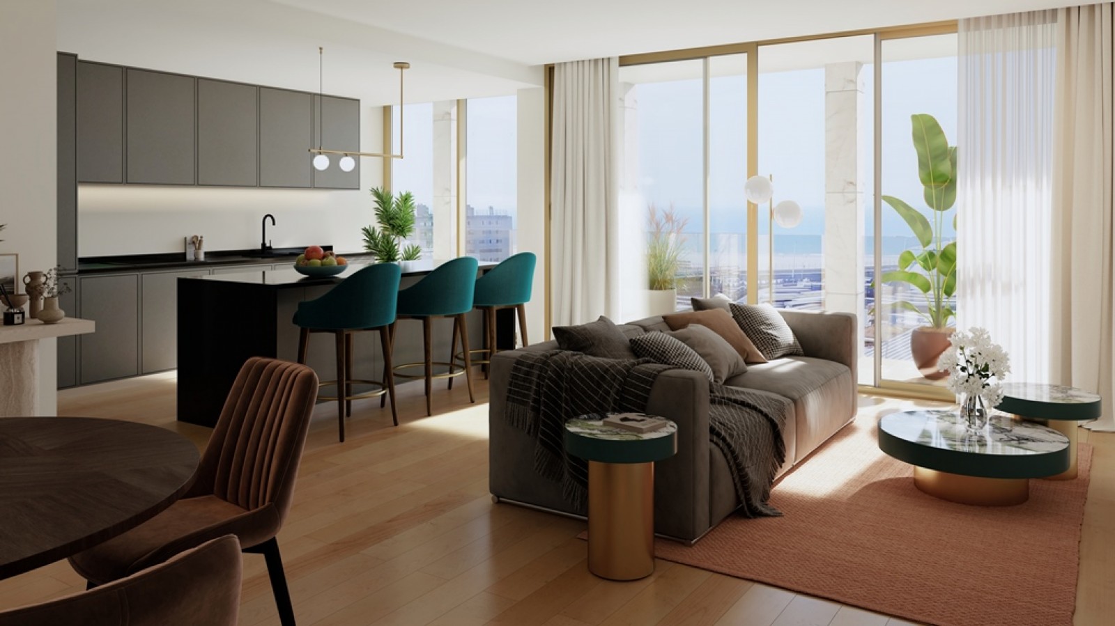 Golden View Metropolitan: apartamento T2 em Matosinhos Sul, Portugal_364881