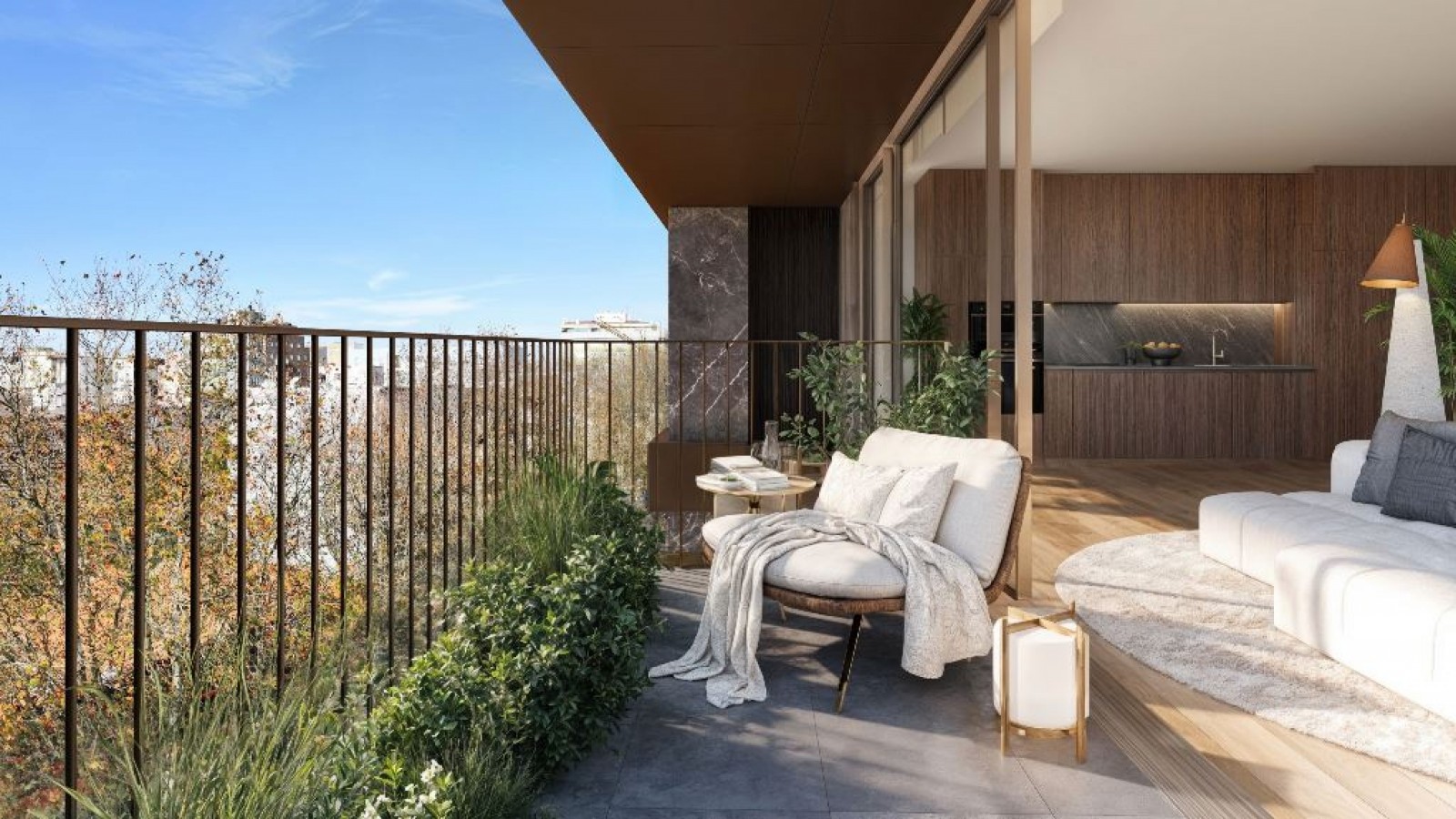 Three bedroom apartment with balcony in Matosinhos Sul, Portugal_365224