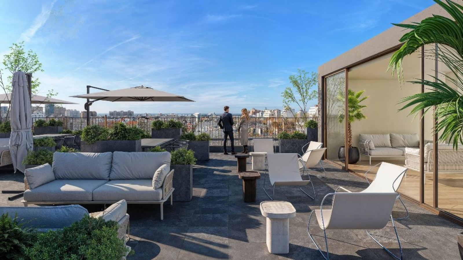 Ein-Schlafzimmer-Wohnung in Menéres 777 - Matosinhos Sul, Portugal_365334