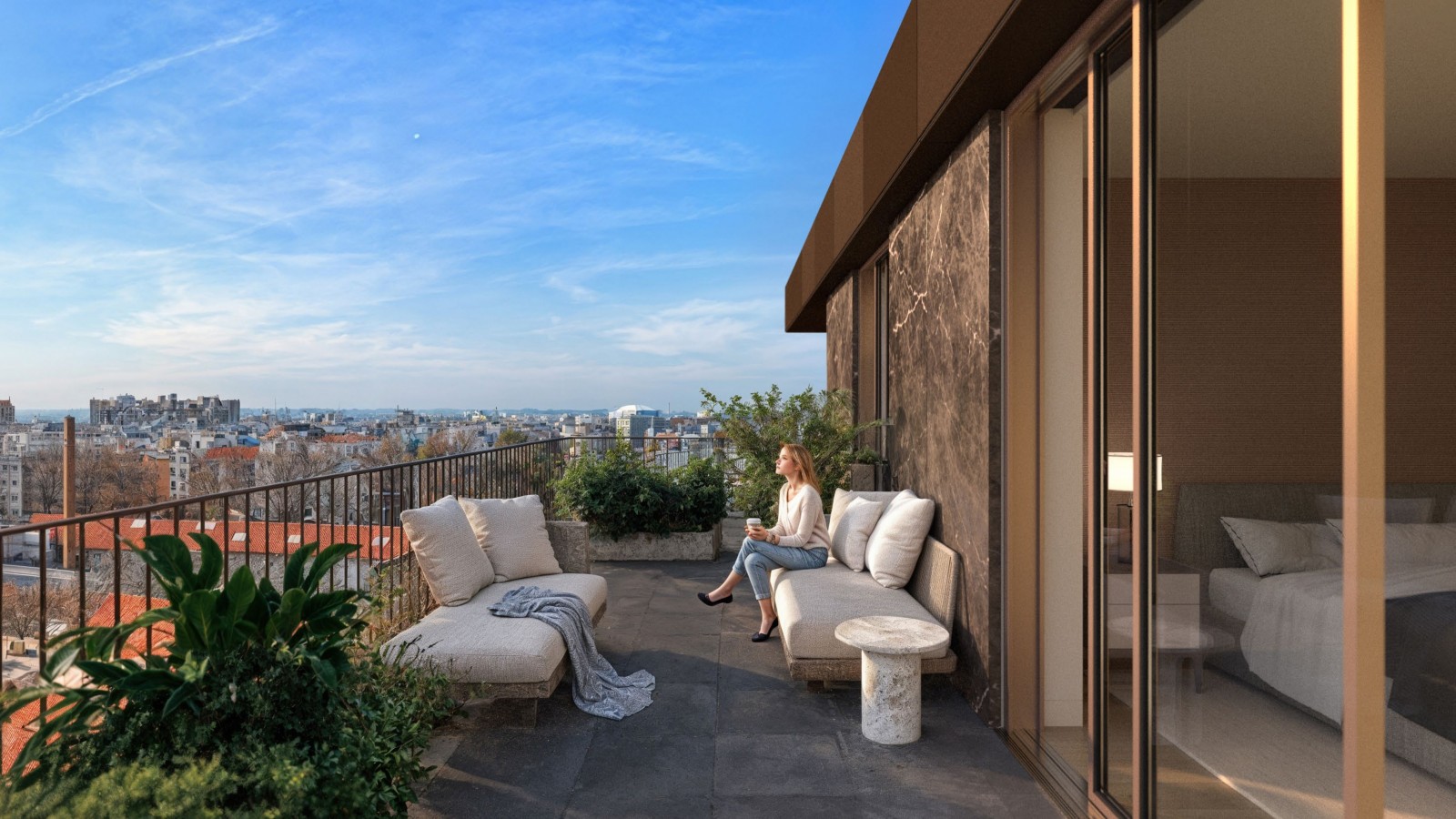 Four bedroom apartment with balcony in Matosinhos Sul, Portugal_365360