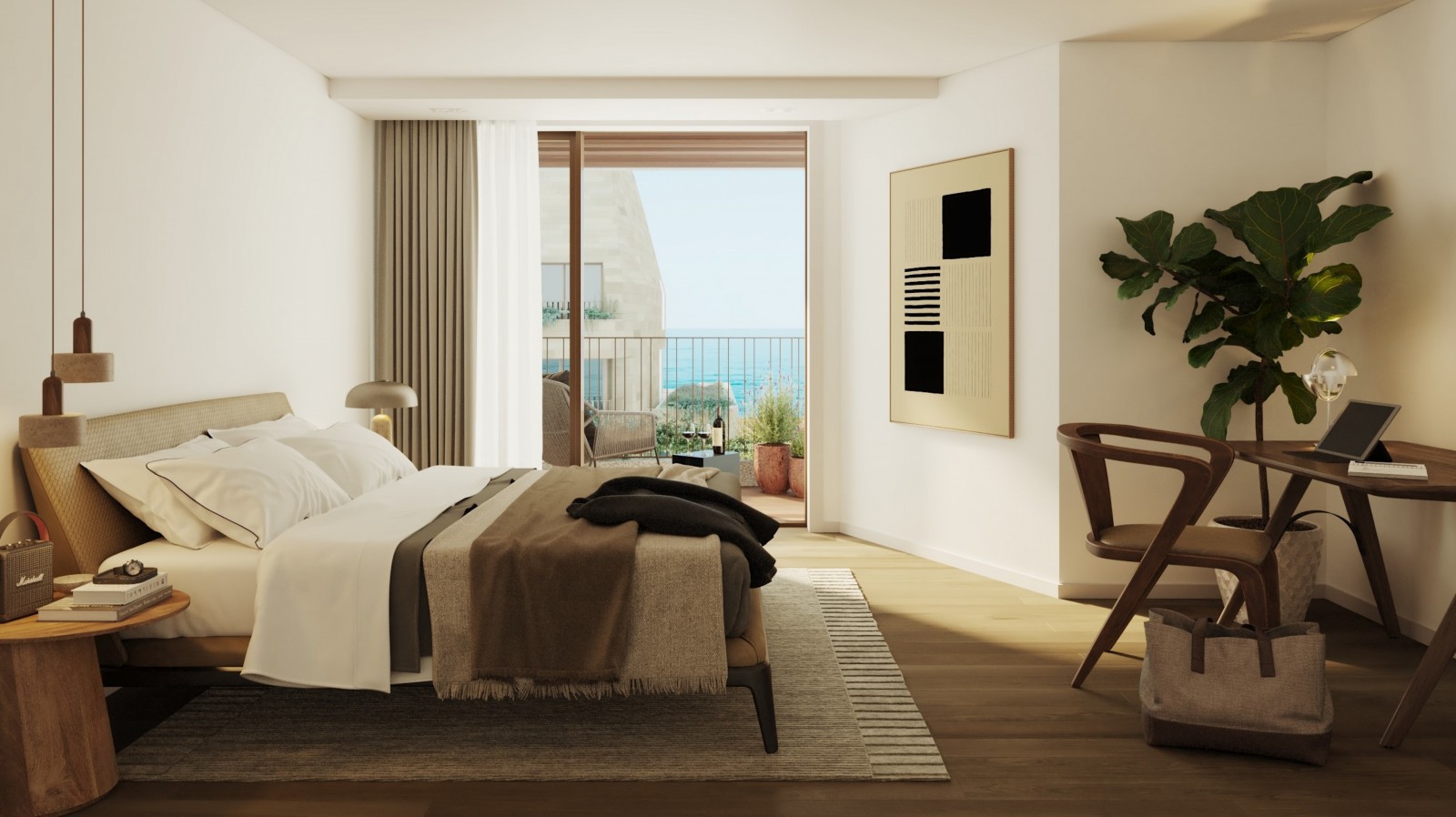 Apartamento Duplex com 3 quartos e vistas mar à venda Porto, Portugal_366335