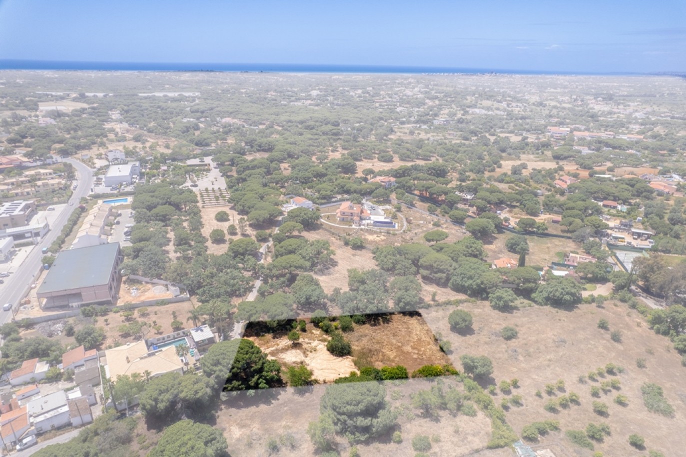 Parcela con proyecto aprobado, en venta en Almancil, Algarve, Portugal_367494