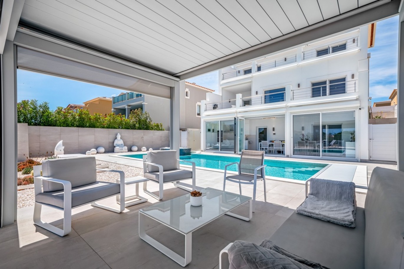 Moradia V5 com piscina, vista mar e golfe, à venda em Lagos, Algarve_368122