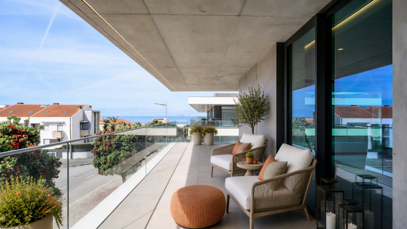 Piso de 4 dormitorios con vistas al mar, terraza y piscina, en venta, Gaia, Portugal_369272