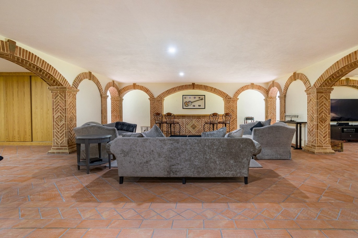 Fantastique Villa de 4 chambres, avec terrain de golf, à vendre à Olhão, Algarve_369941