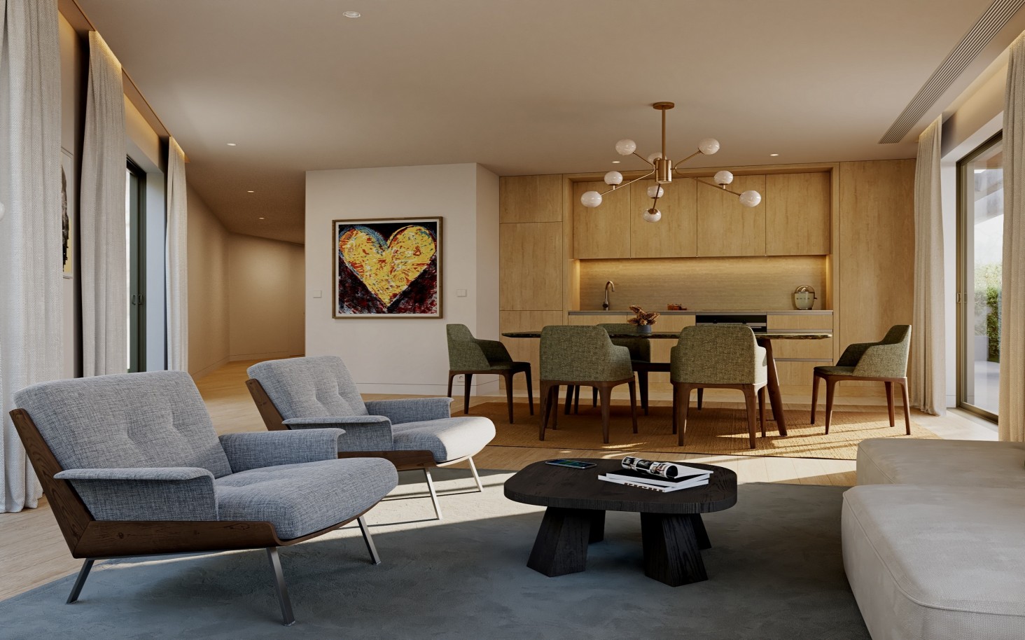 Apartamento T2 com varandas perto do mar na Foz do Porto_370782