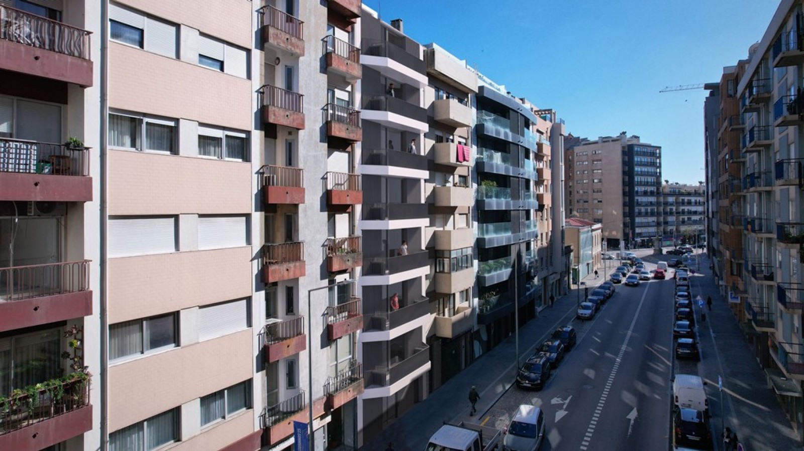 T1 apartment with a terrace, under construction, Matosinhos, Portugal_370835