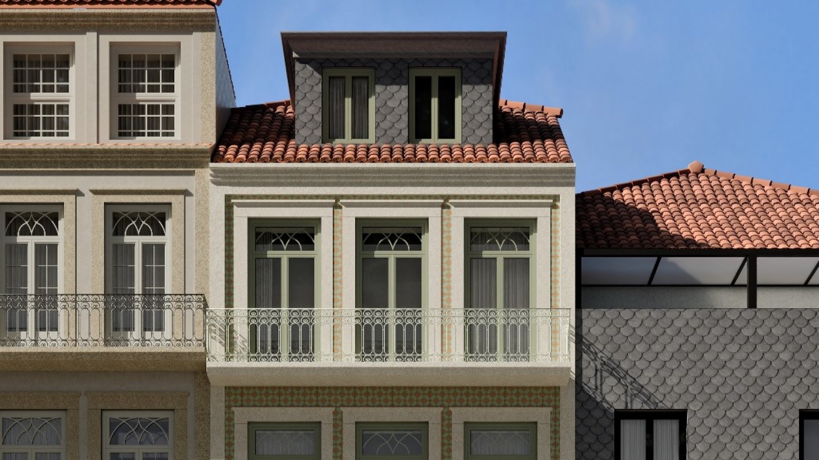 Piso nuevo de 0+1 habitaciones en venta en el centro de Oporto, Portugal_370837