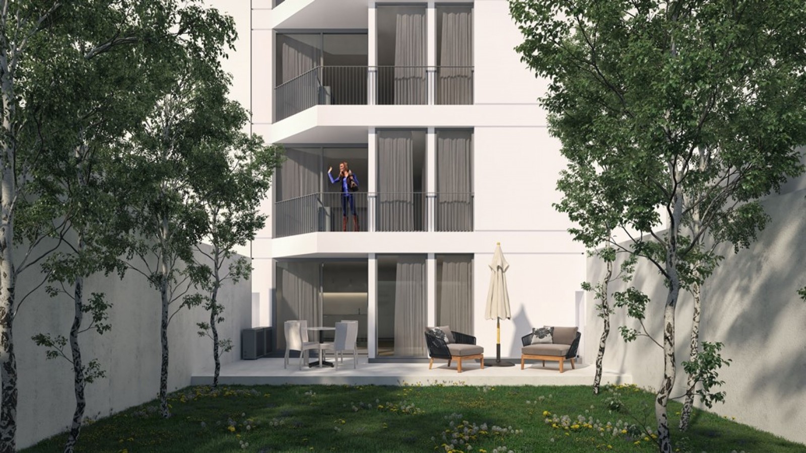T1 apartment with a balcony, under construction, Matosinhos, Portugal_370846