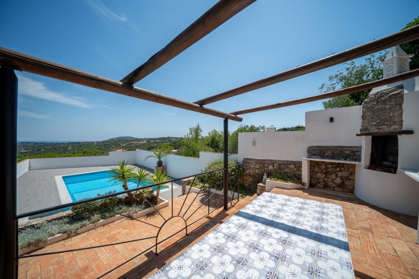 3 Schlafzimmer Villa mit Meerblick und Pool, zu verkaufen in Santa Barbara, Algarve_371014