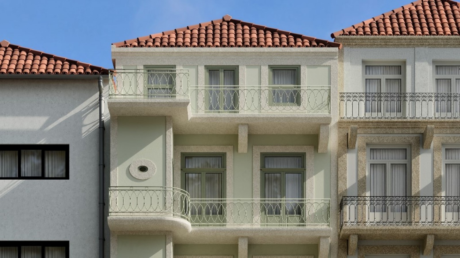 Piso T2 dúplex, con balcón, a estrenar, en venta, Oporto, Portugal_371064