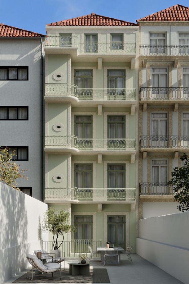 Local comercial con terraza, en venta en el centro de Oporto, Portugal_371100