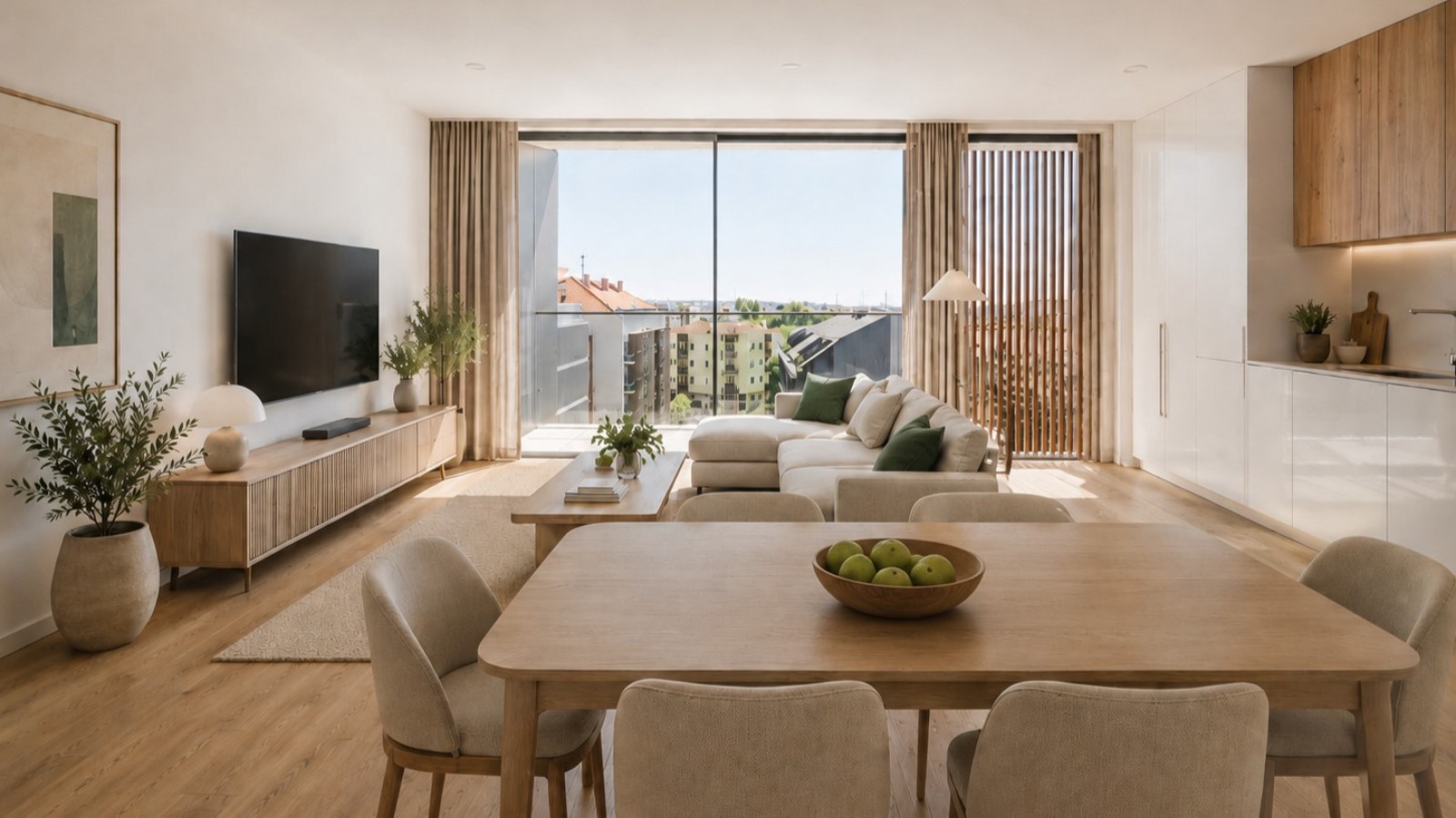 Appartement 2 chambres avec balcons et vues dégagées à Aveiro, Portugal_377557