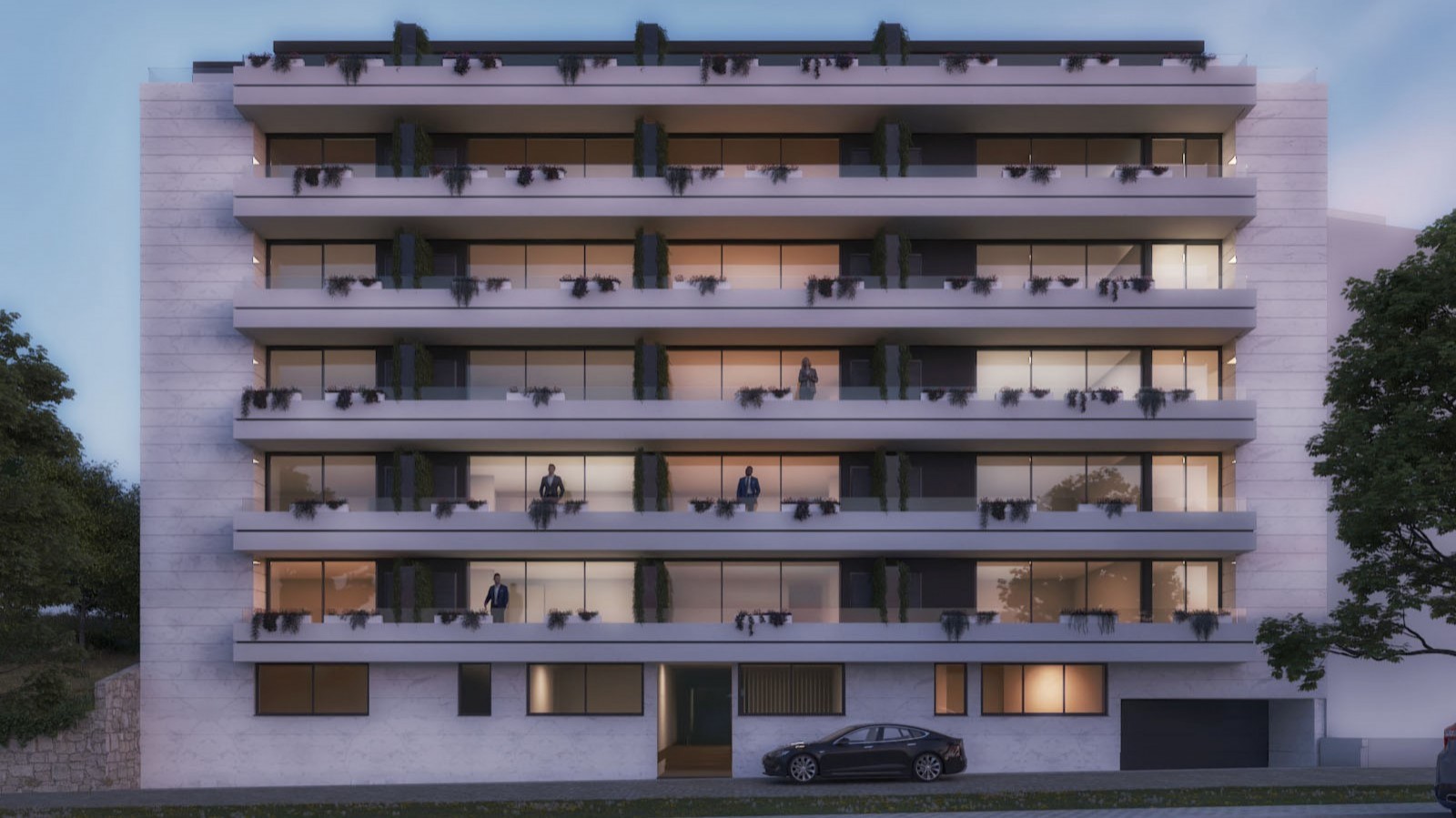 Piso de 3 habitaciones con balcón en Leça da Palmeira, Portugal_377999