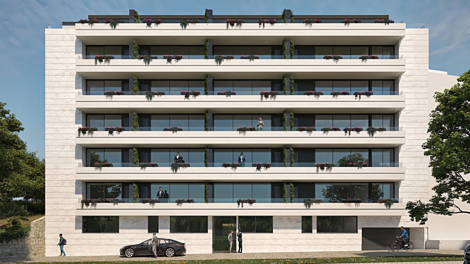 Piso de 3 habitaciones con balcón en Leça da Palmeira, Portugal_378000