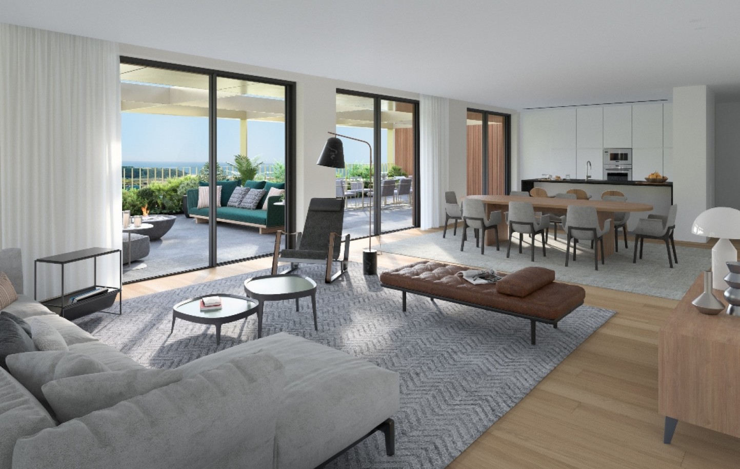 Marina Douro: apartamento de 1 quarto com terraço Foz de Gaia, Portugal_380524