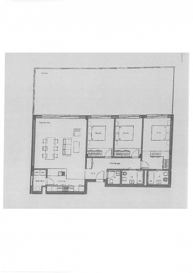 Apartamento com 3 quartos e amplo terraço em Vila Nova de Gaia, Portugal_380597