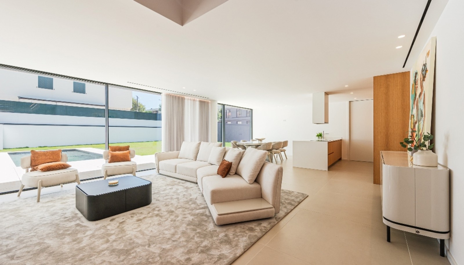 Moradia V4+1 com jardim, piscina e vistas de mar à venda em Valadares_380904